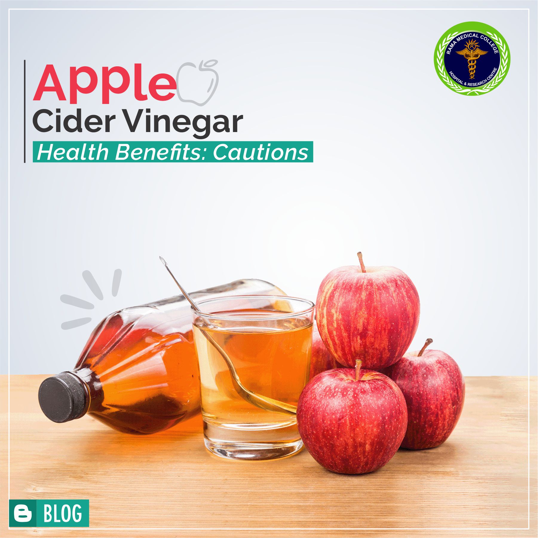 Apple Cider Vinegar-Health Benefits with cautions